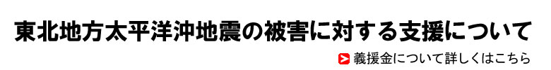 東北地方太平洋沖地震の被害に対する支援について